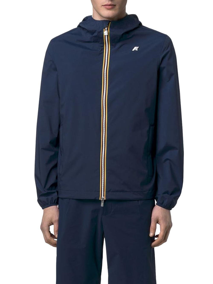 JACK STRETCH NYLON JERSEY K-Way Giubbino Uomo K3123uw Blu
