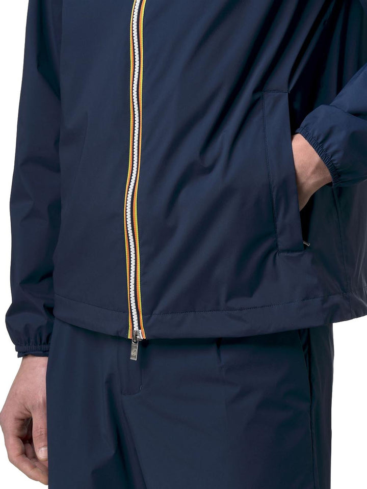 JACK STRETCH NYLON JERSEY K-Way Giubbino Uomo K3123uw Blu