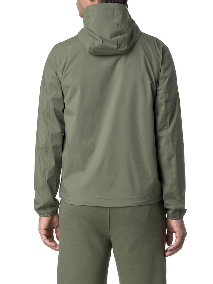 JACK STRETCH NYLON JERSEY K-Way Giubbino Uomo K3123uw Verde