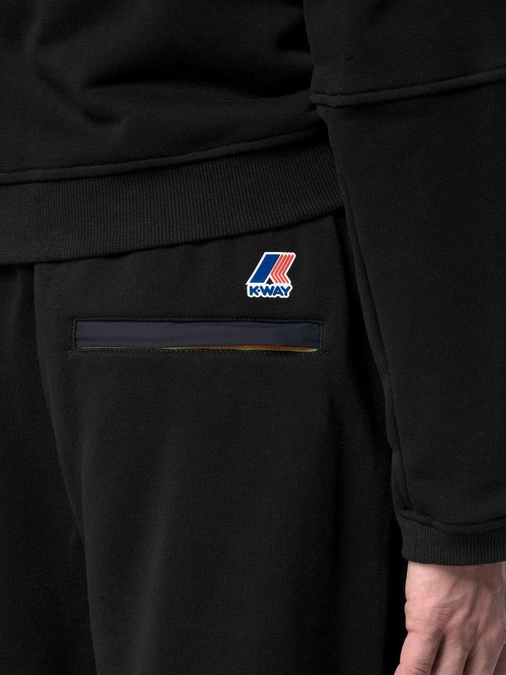 PHILBERT POLY COTTON K-Way Pantalone Uomo K3134ew Nero