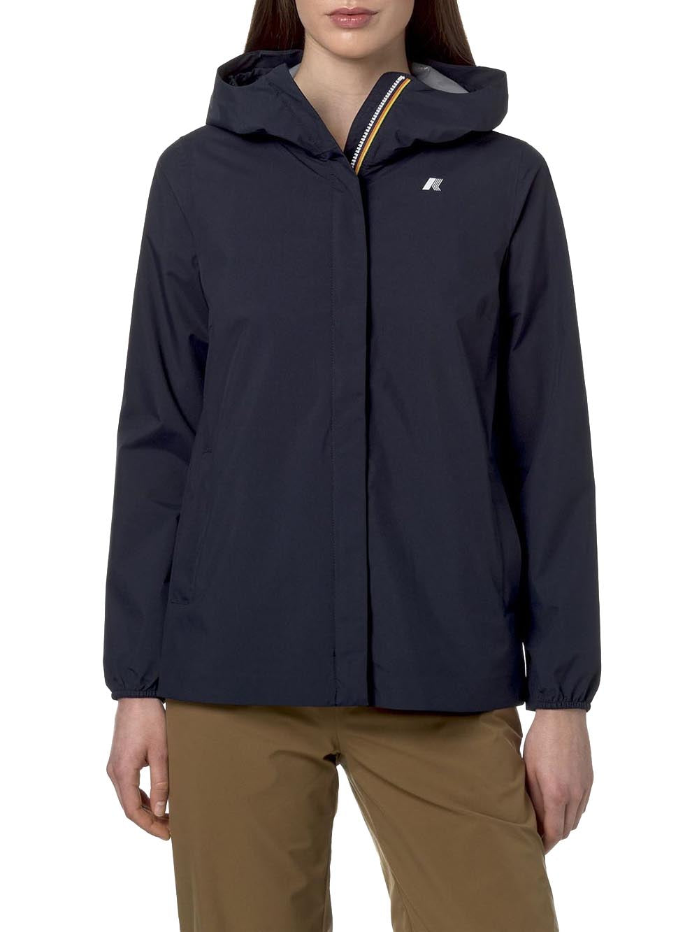 MARGUERITE STRETCH DOT K-Way Giubbino Donna K31382w Blu