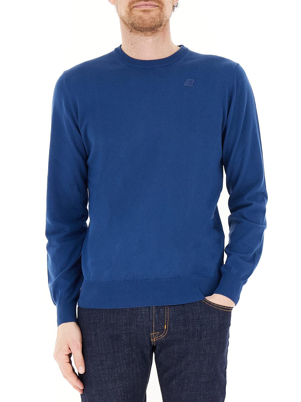 SEBASTIEN COTTON PS K-Way Maglia Uomo K4122yw Blu insigna