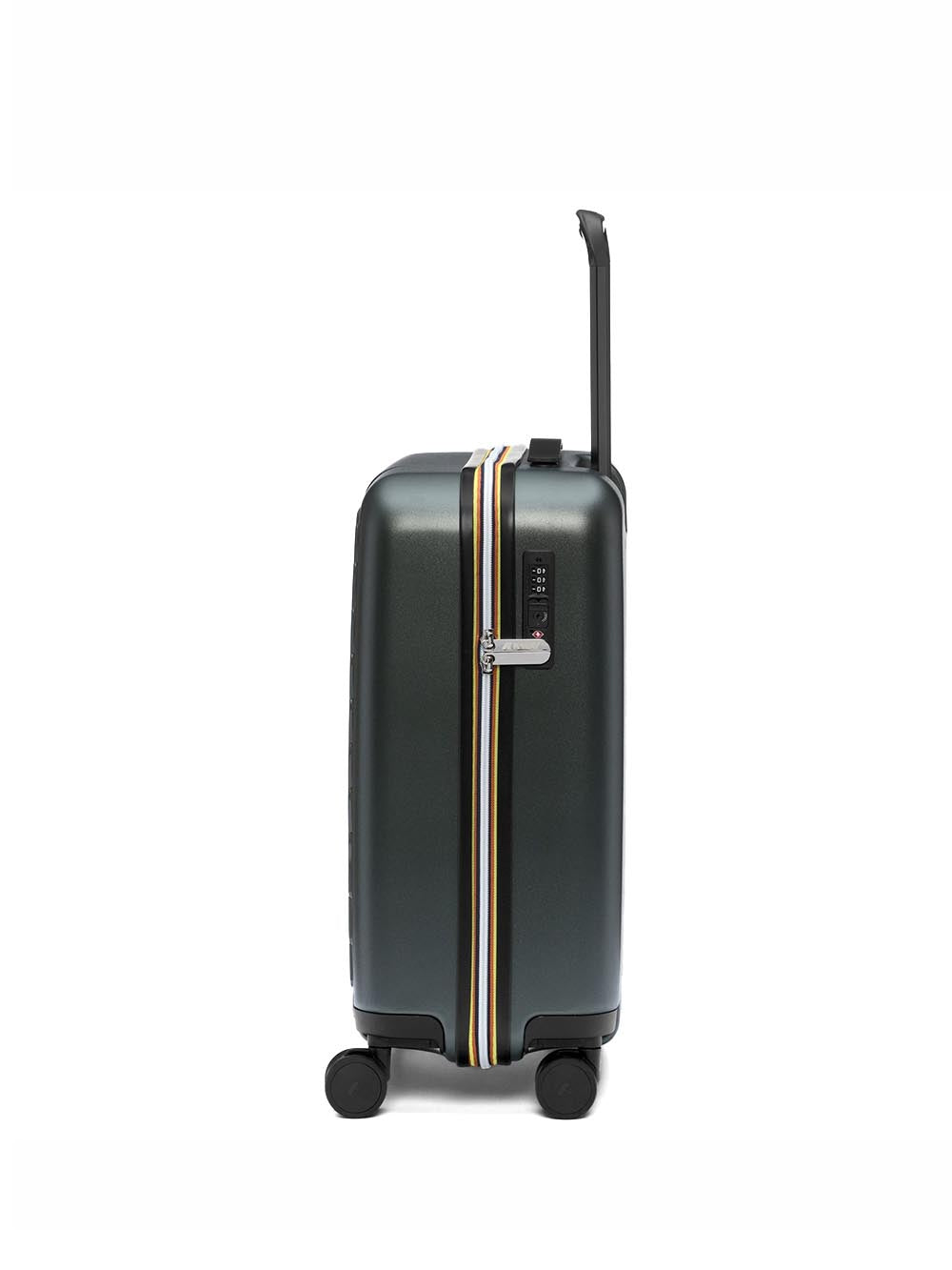 EUDOXIE LOGO K-Way Trolley Unisex K4125zw Verde militare