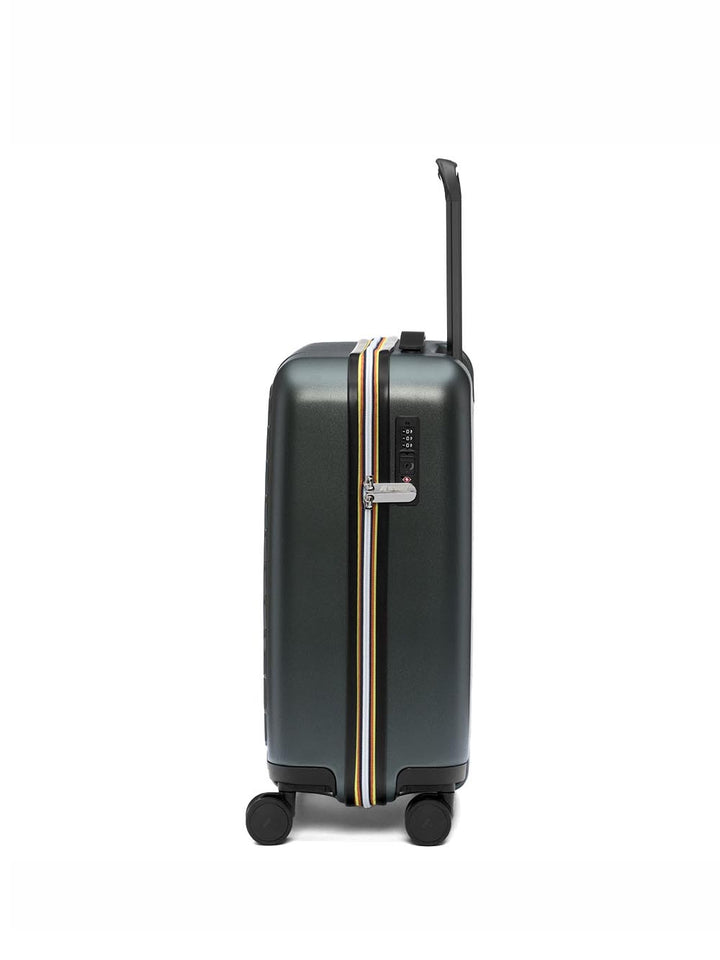 EUDOXIE LOGO K-Way Trolley Unisex K4125zw Verde militare