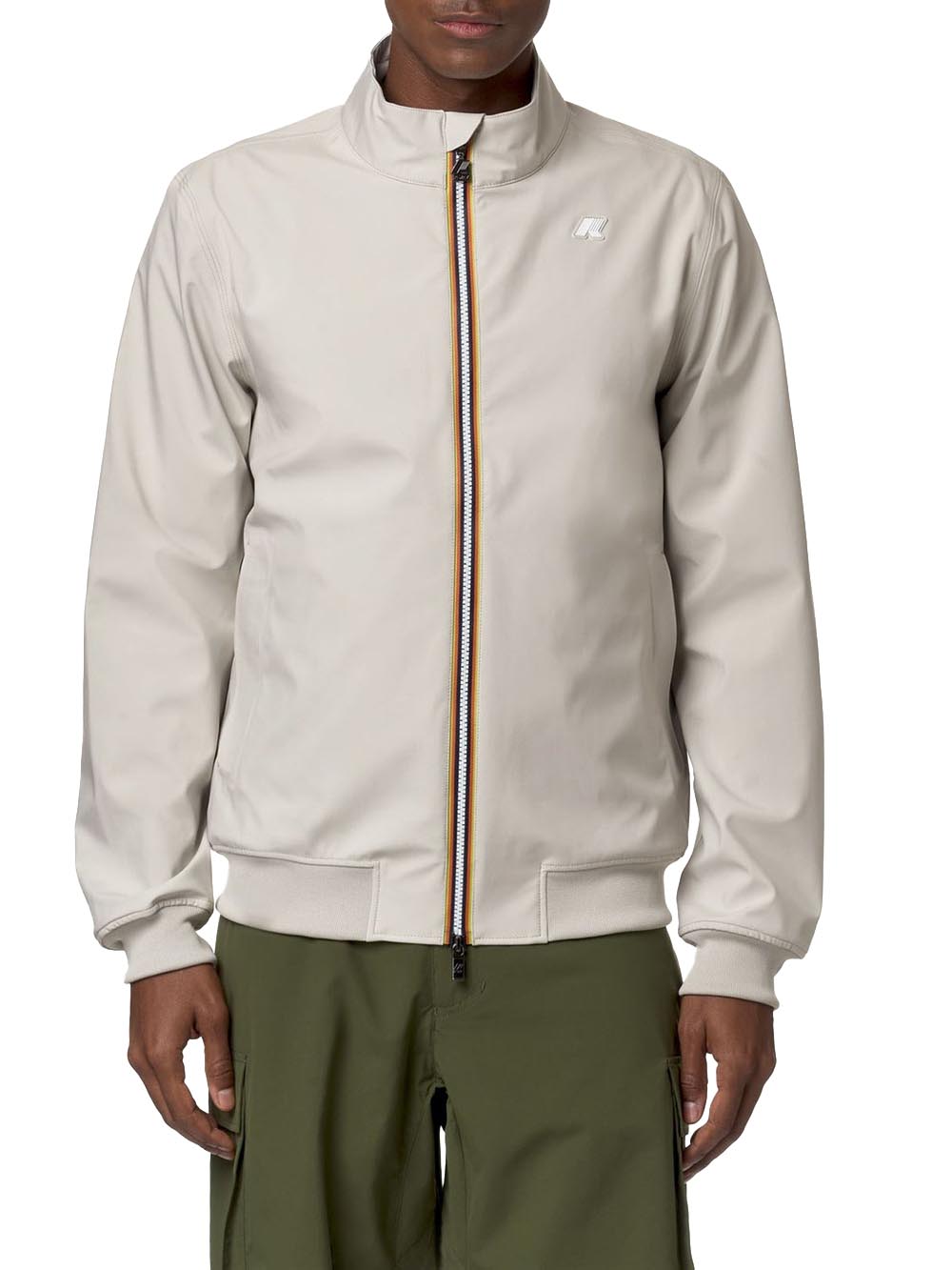 ARSENE BONDED JERSEY K-Way Giubbino Uomo K5123hw Beige chiaro