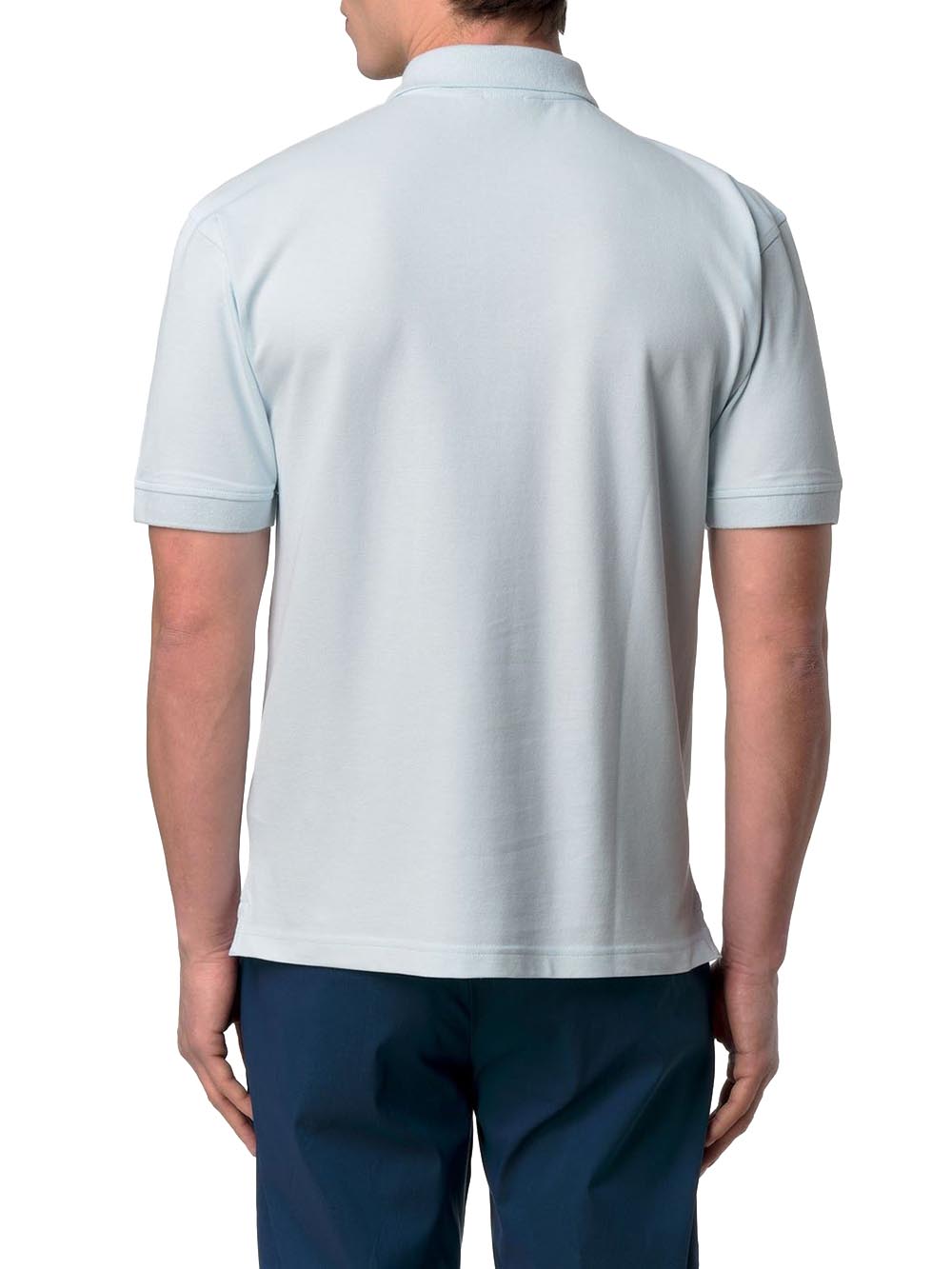 AMEDEE PIQUE K-Way Polo Uomo K5127bw Celeste