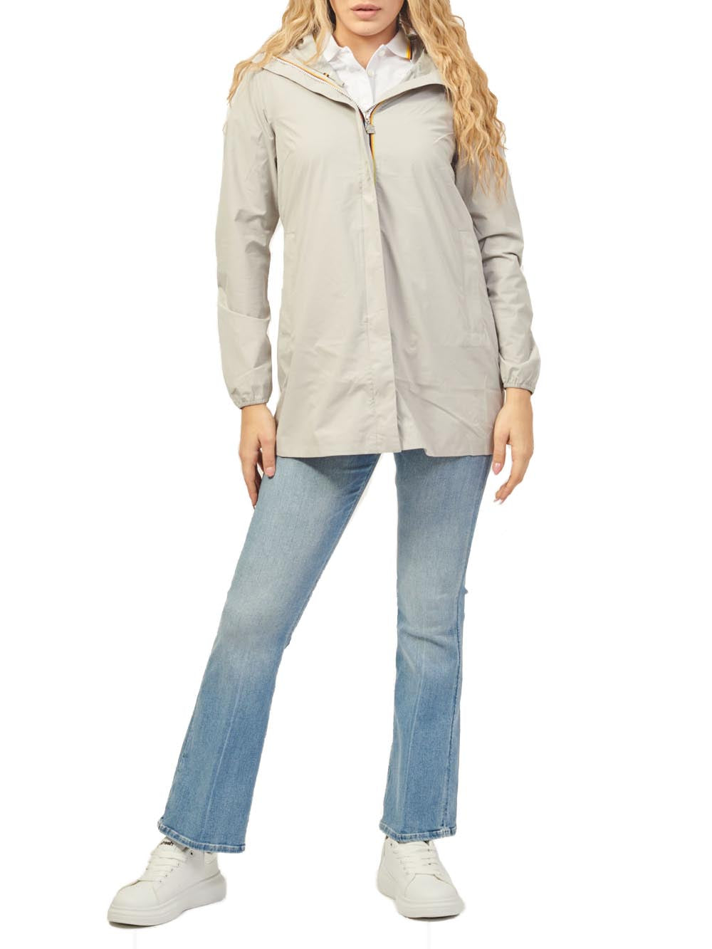 SOPHIE STRETCH DOT K-Way Giubbino Donna K5127nw Beige chiaro