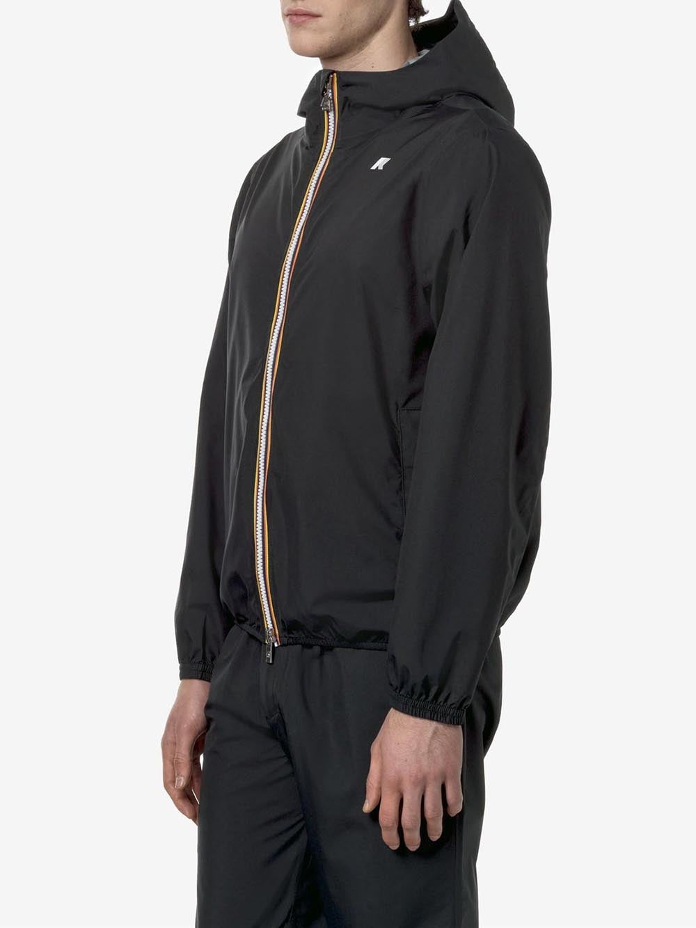 JACK STRETCH DOT K-Way Giubbino Uomo K5127qw Nero