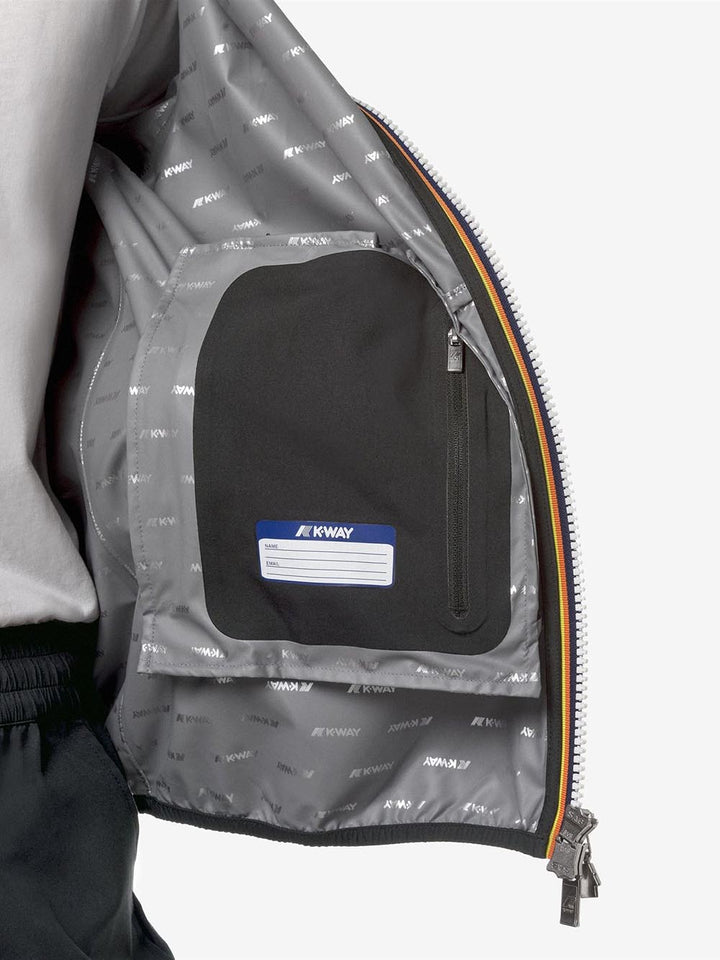 JACK STRETCH DOT K-Way Giubbino Uomo K5127qw Nero