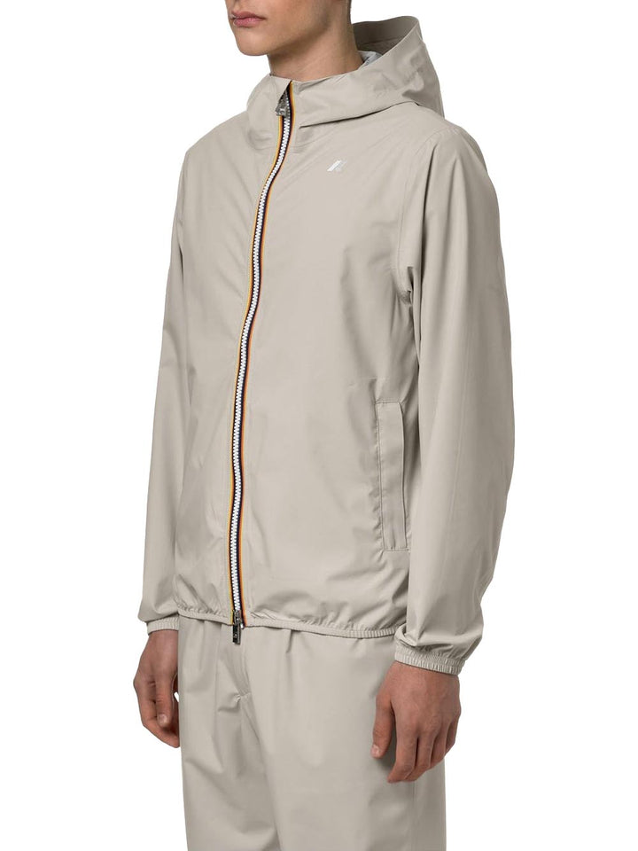JACK STRETCH DOT K-Way Giubbino Uomo K5127qw Beige chiaro