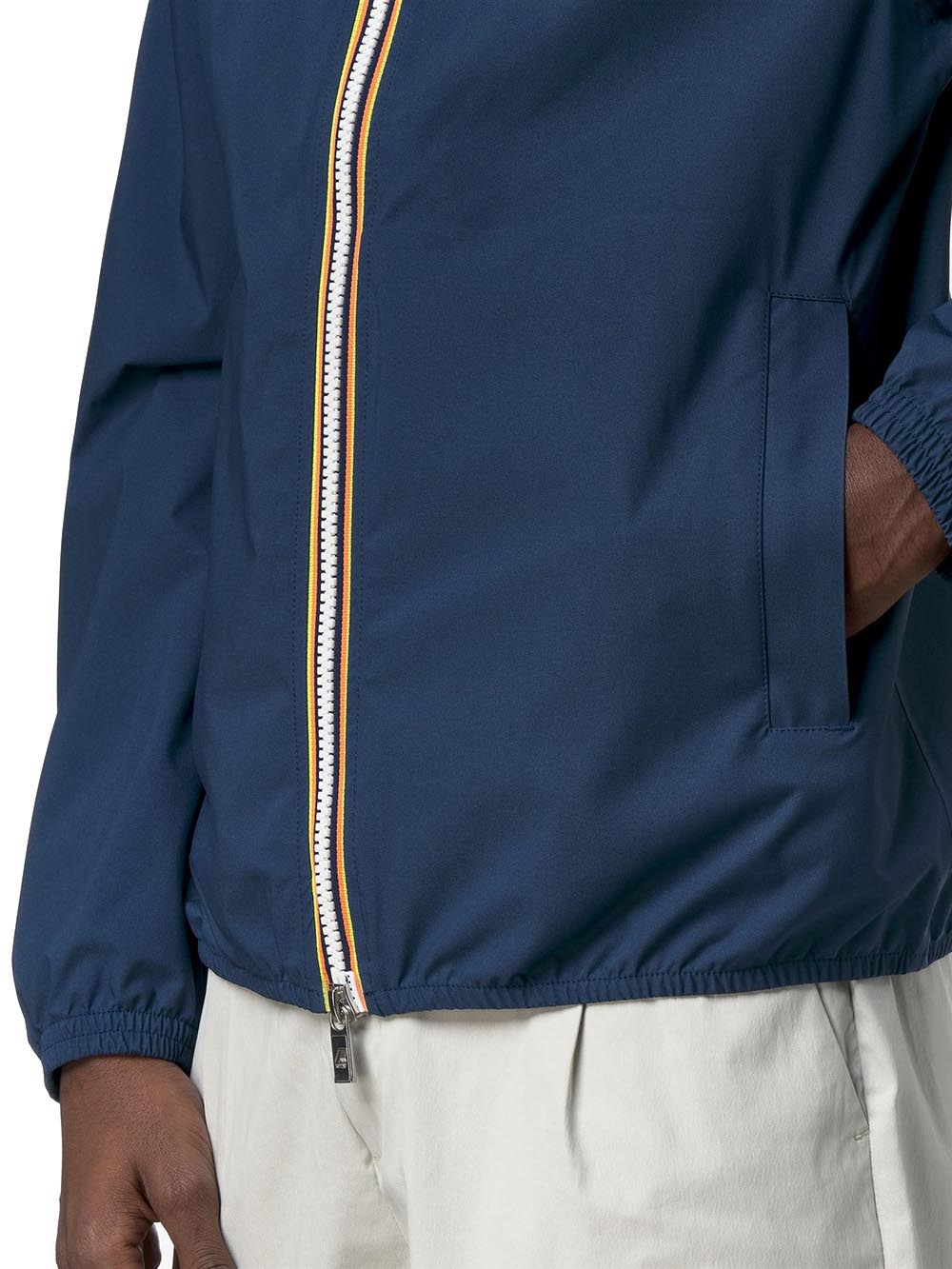 JACK STRETCH DOT K-Way Giubbino Uomo K5127qw Blu insigna