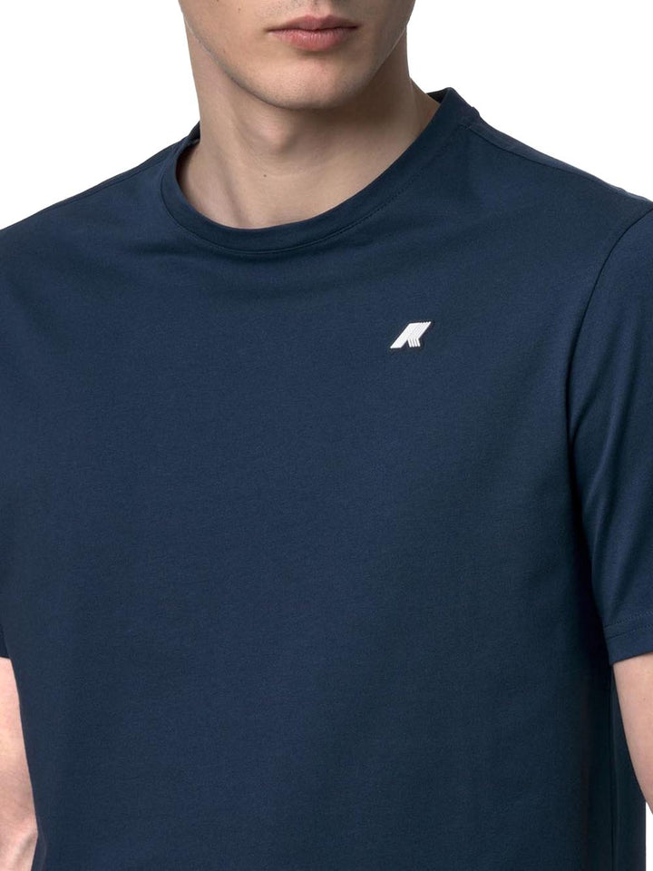 ODOM JERSEY K-Way T-shirt Uomo K7125uw Blu insigna