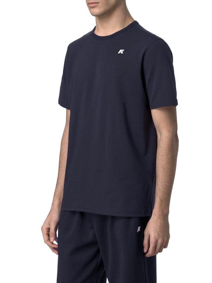 ADAME LIGHT STRETCH JERSEY K-Way T-shirt Uomo K71349w Blu