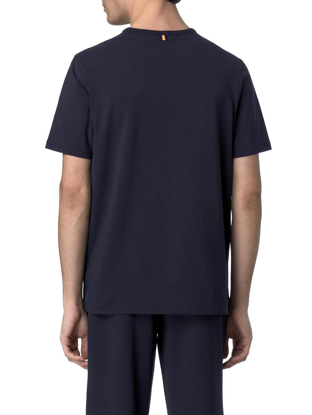 ADAME LIGHT STRETCH JERSEY K-Way T-shirt Uomo K71349w Blu