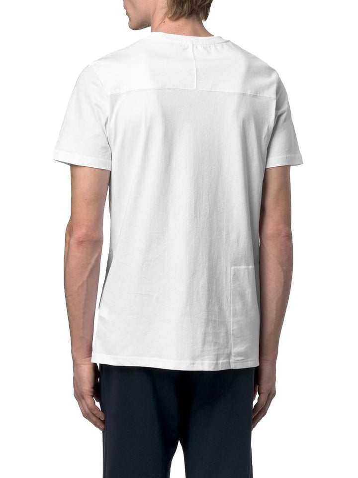 LEONIDE K-Way T-shirt Unisex K7142kw Bianco