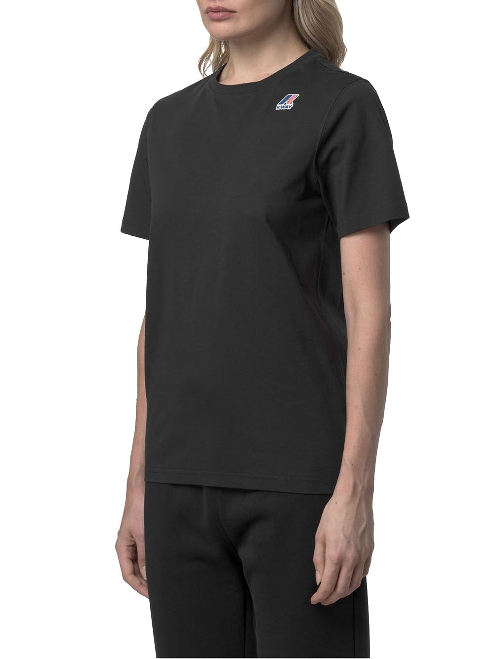 LEONIDE K-Way T-shirt Unisex K7142kw Nero