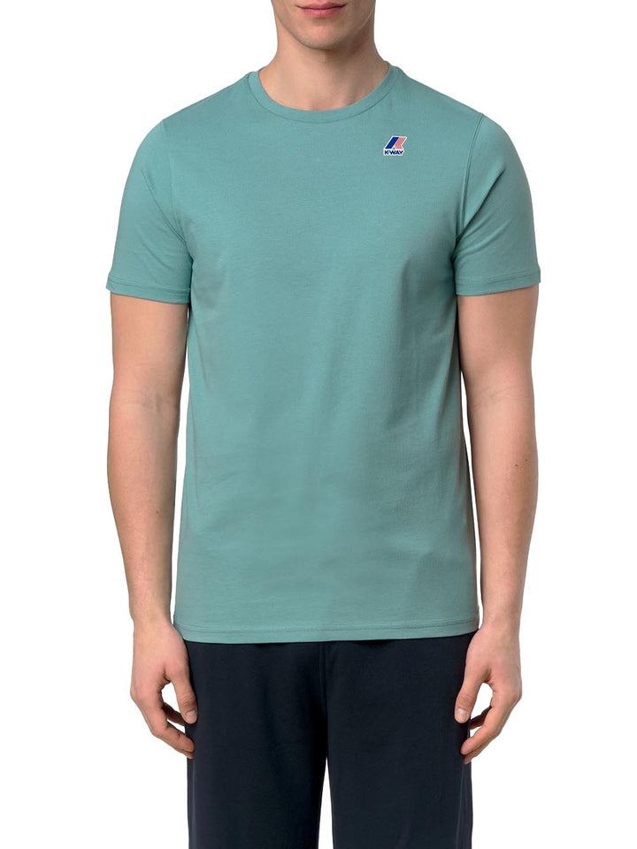 LEONIDE K-Way T-shirt Unisex K7142kw Verde