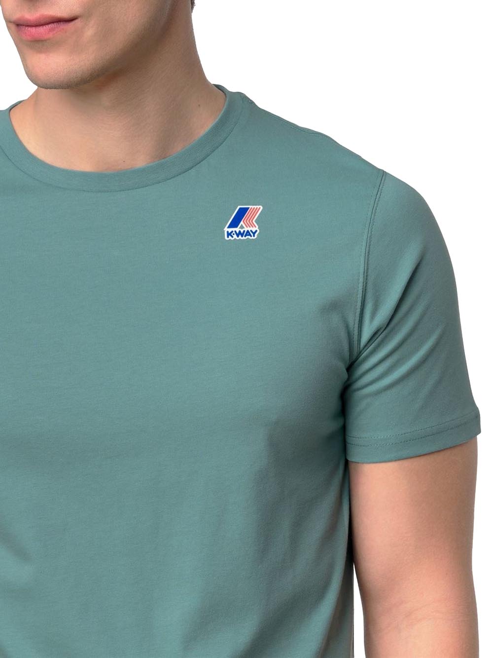 LEONIDE K-Way T-shirt Unisex K7142kw Verde