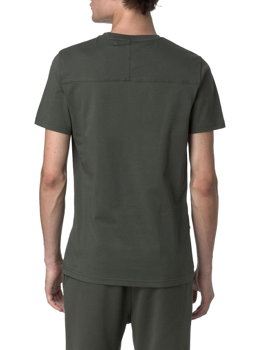 LEONIDE K-Way T-shirt Unisex K7142kw Verde militare