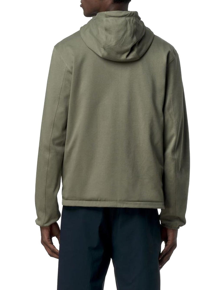 JAKE DOUBLE INTERLOCK K-Way Giubbino Unisex K8134tw Verde salvia/Blu