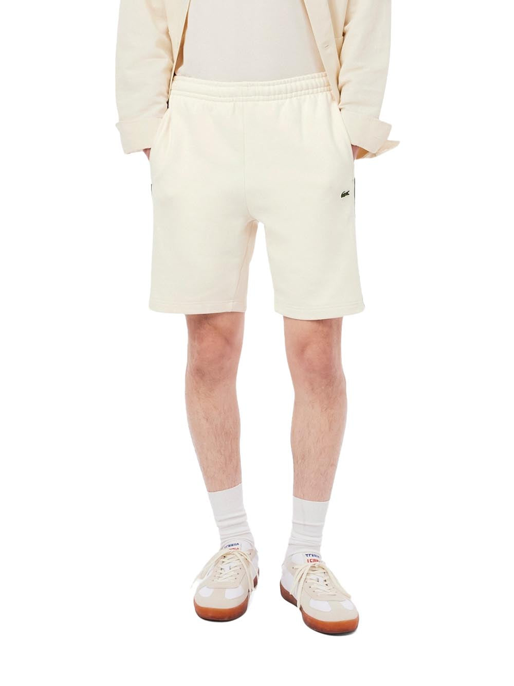 Lacoste Bermuda Uomo Gh0893 Beige