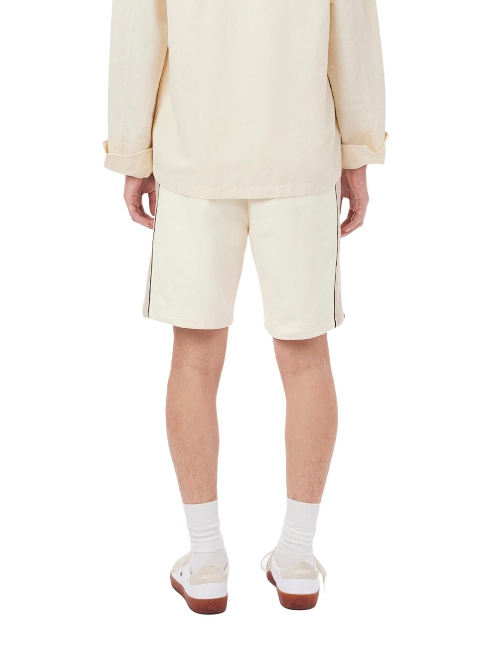 Lacoste Bermuda Uomo Gh0893 Beige