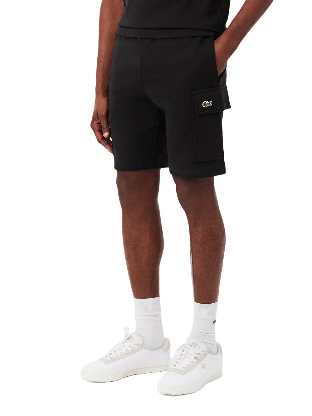 Lacoste Bermuda Uomo Gh9743 Nero