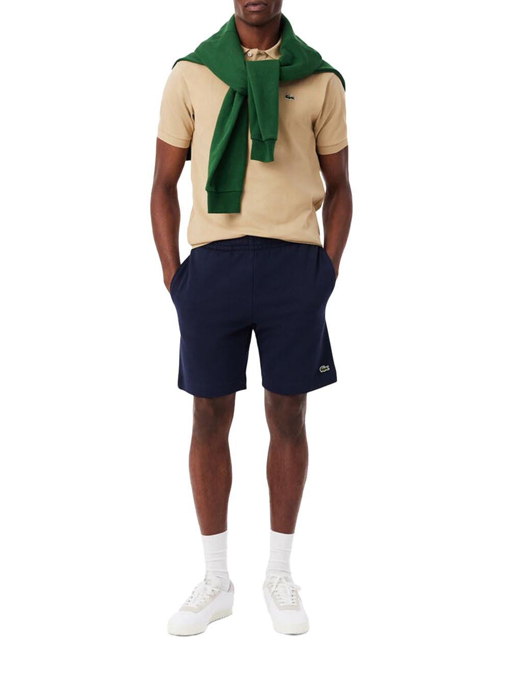 Lacoste Bermuda Uomo Gh9860 Blu