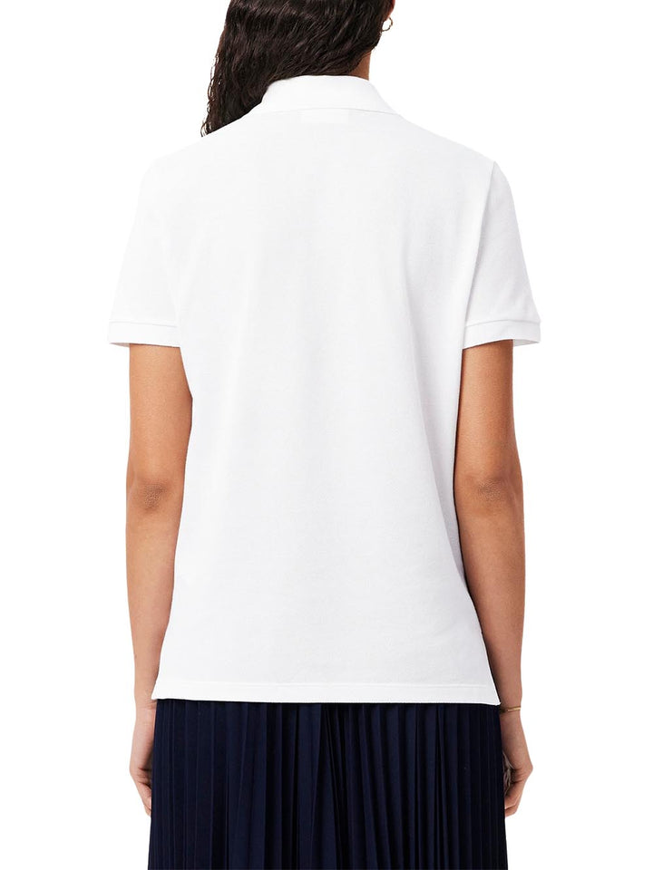 Lacoste Polo Donna Pf7839 Bianco