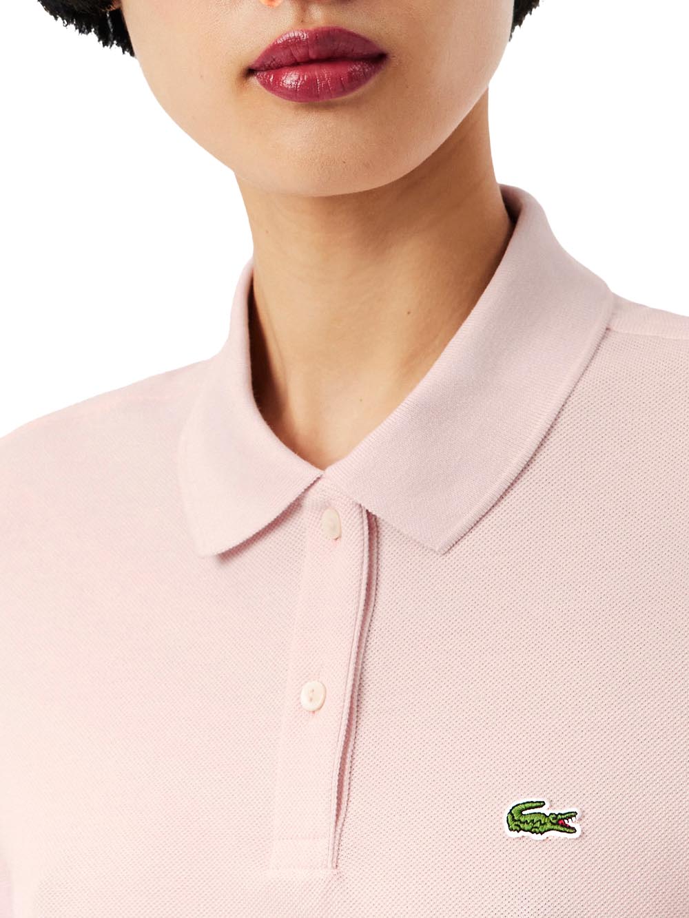 Lacoste Polo Donna Pf7839 Rosa