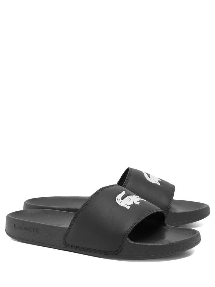 Lacoste Ciabatta Uomo Serve Slide 0.0 12 Nero