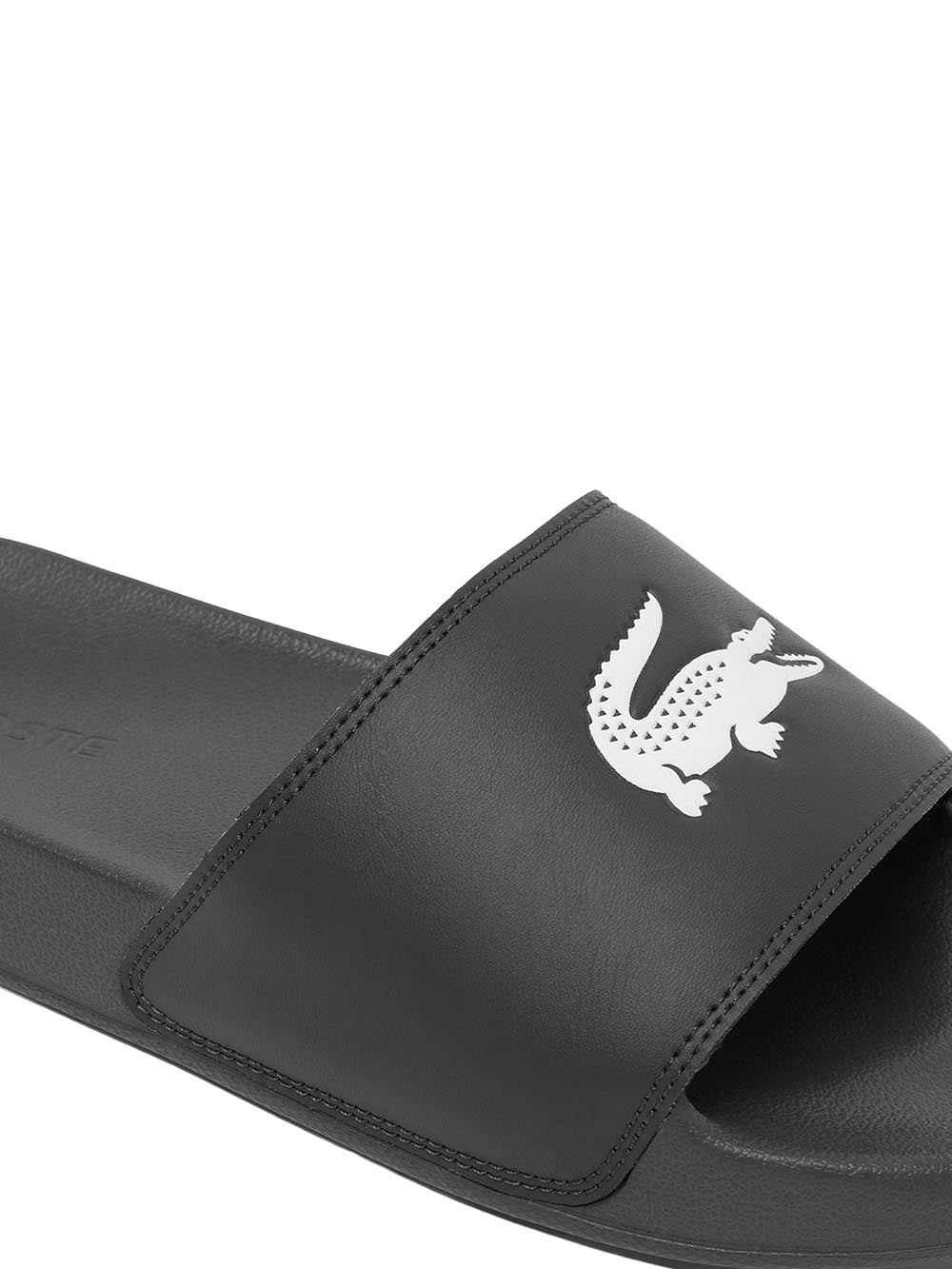 Lacoste Ciabatta Uomo Serve Slide 0.0 12 Nero