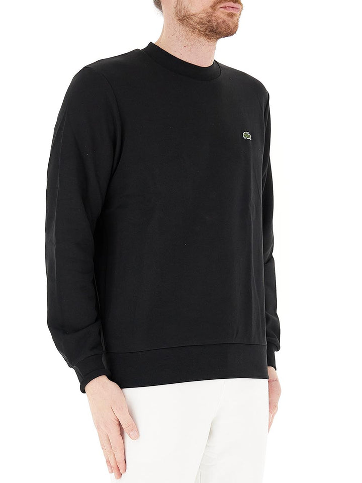 Lacoste Felpa Uomo Sh9801 Nero