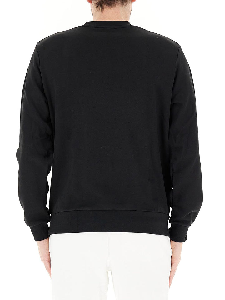 Lacoste Felpa Uomo Sh9801 Nero