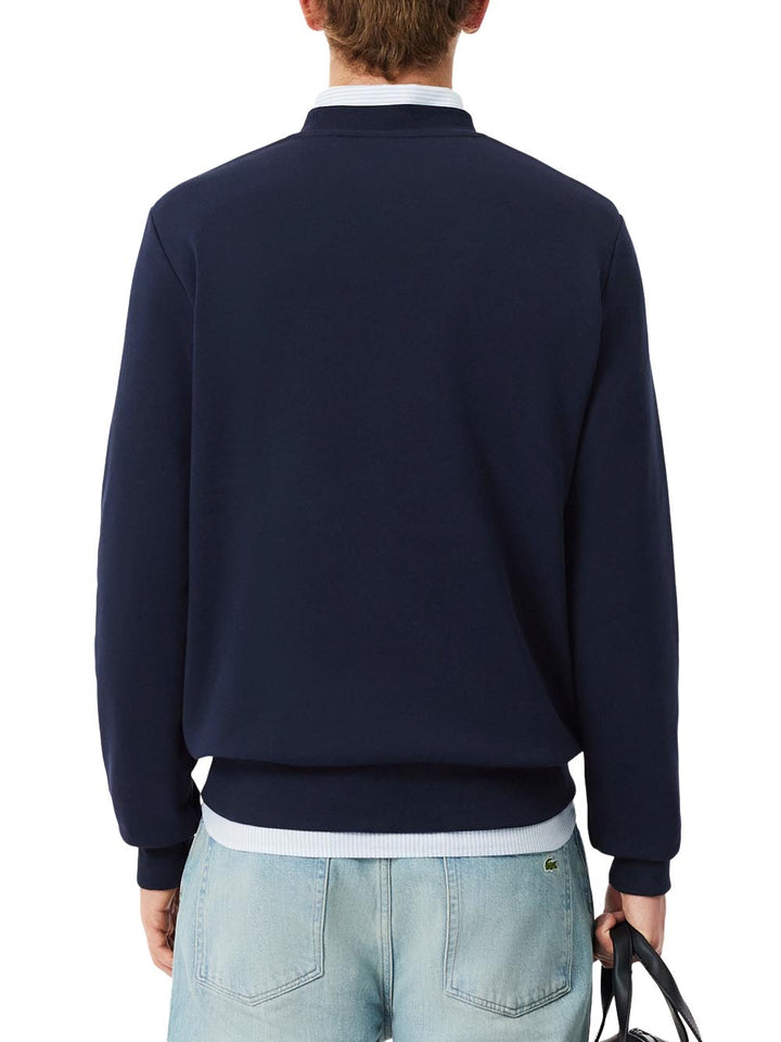 Lacoste Felpa Uomo Sh9801 Blu