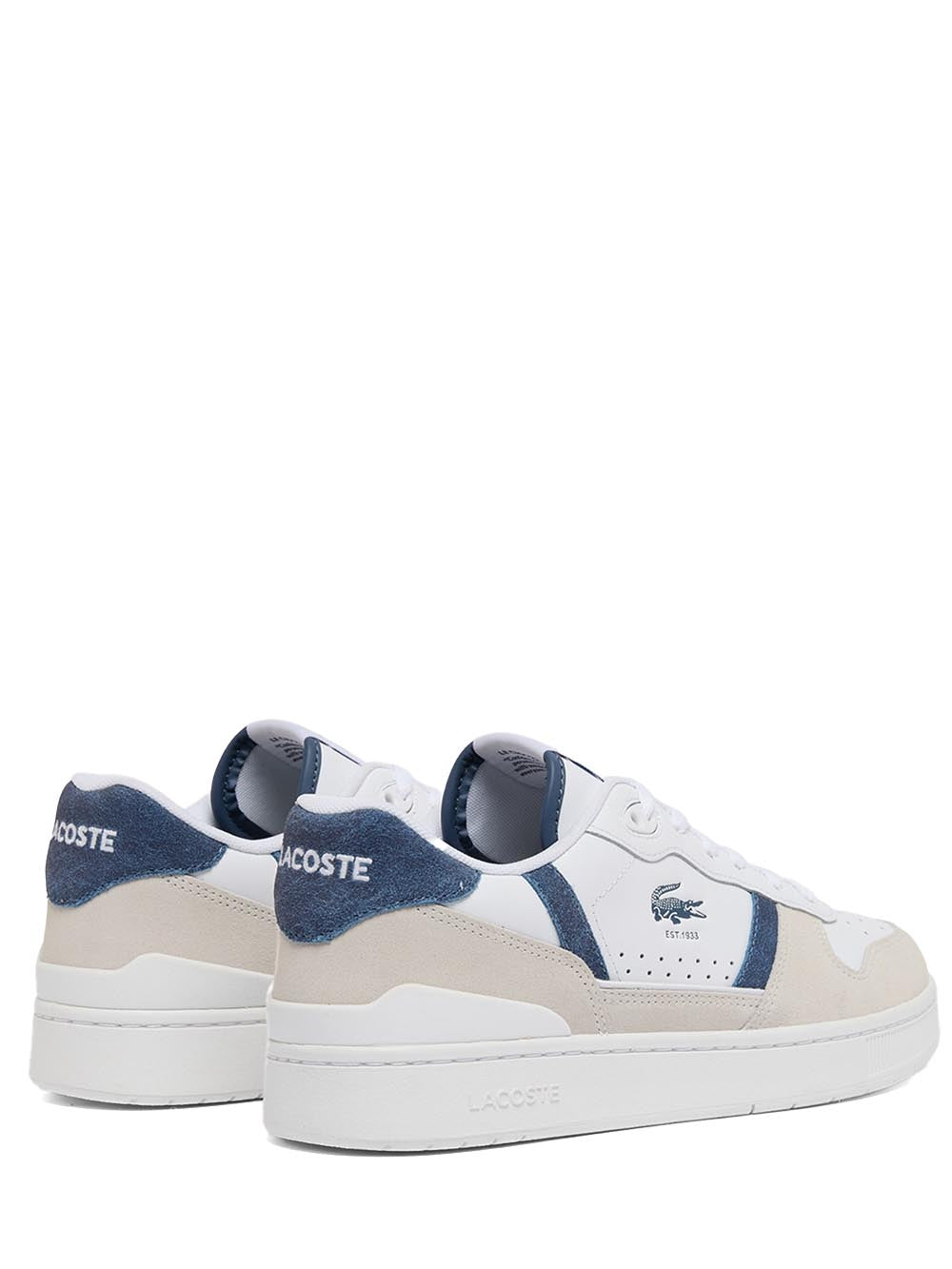 Lacoste Sneaker Uomo T-Clip Set 126 5 S Bianco/blu