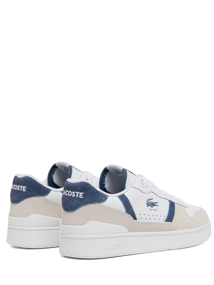 Lacoste Sneaker Uomo T-Clip Set 126 5 S Bianco/blu