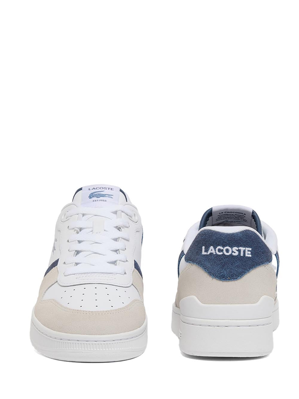 Lacoste Sneaker Uomo T-Clip Set 126 5 S Bianco/blu