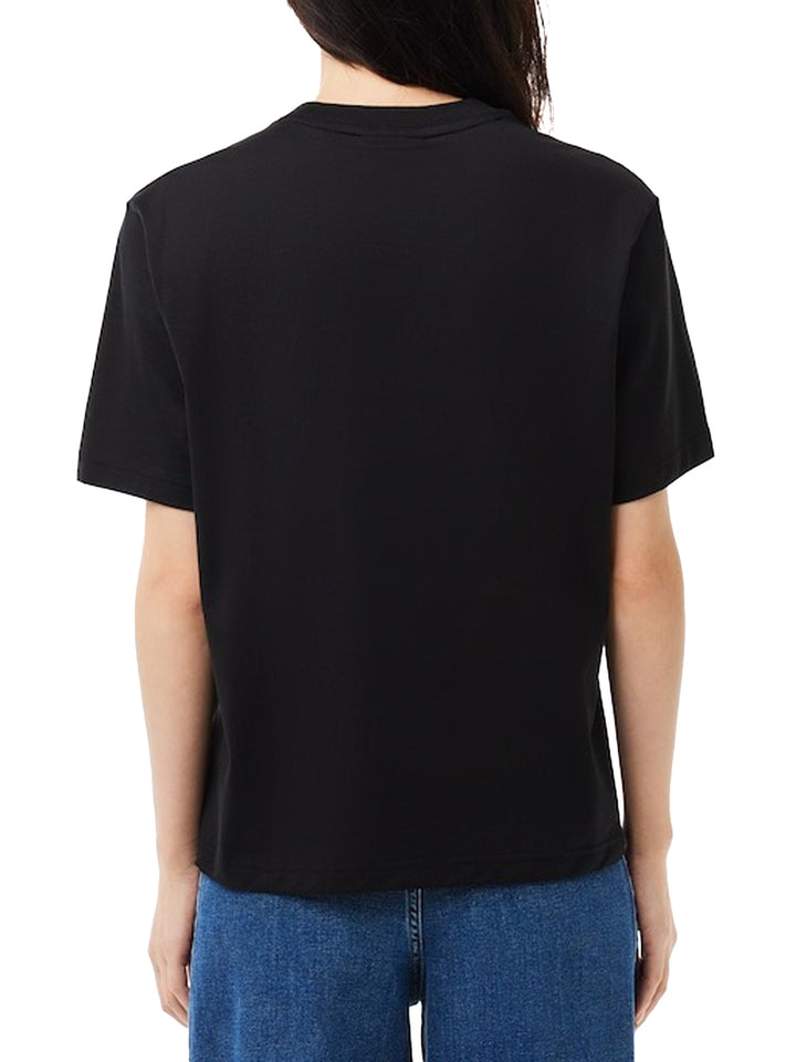 Lacoste T-shirt Donna Tf7215 Nero