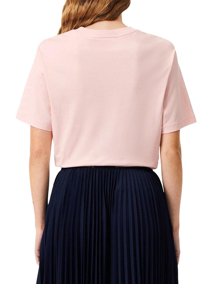 Lacoste T-shirt Donna Tf7215 Rosa