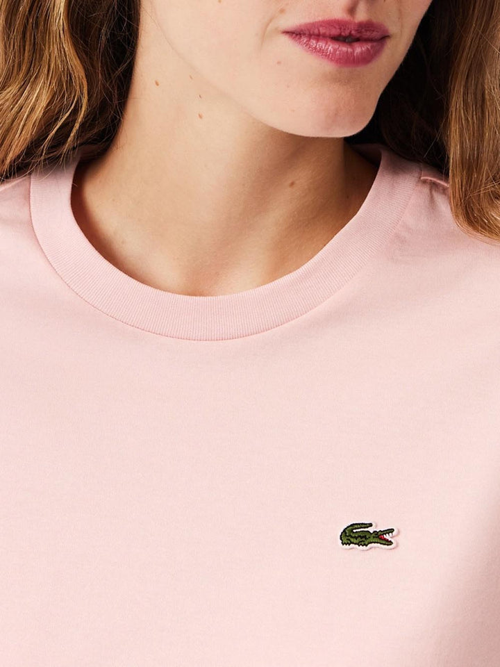 Lacoste T-shirt Donna Tf7215 Rosa