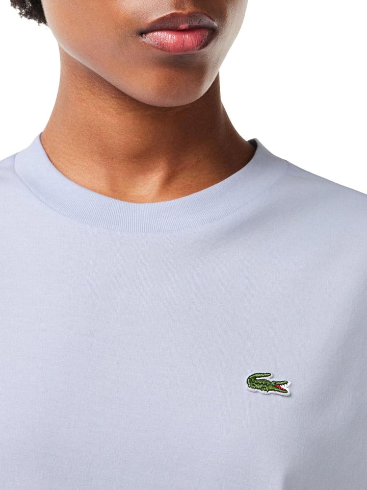 Lacoste T-shirt Uomo Tf7215 Celeste