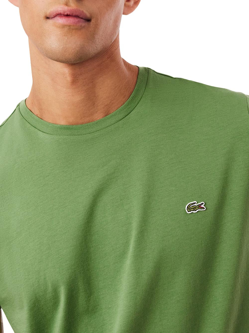 Lacoste T-shirt Uomo Th6709 Verde