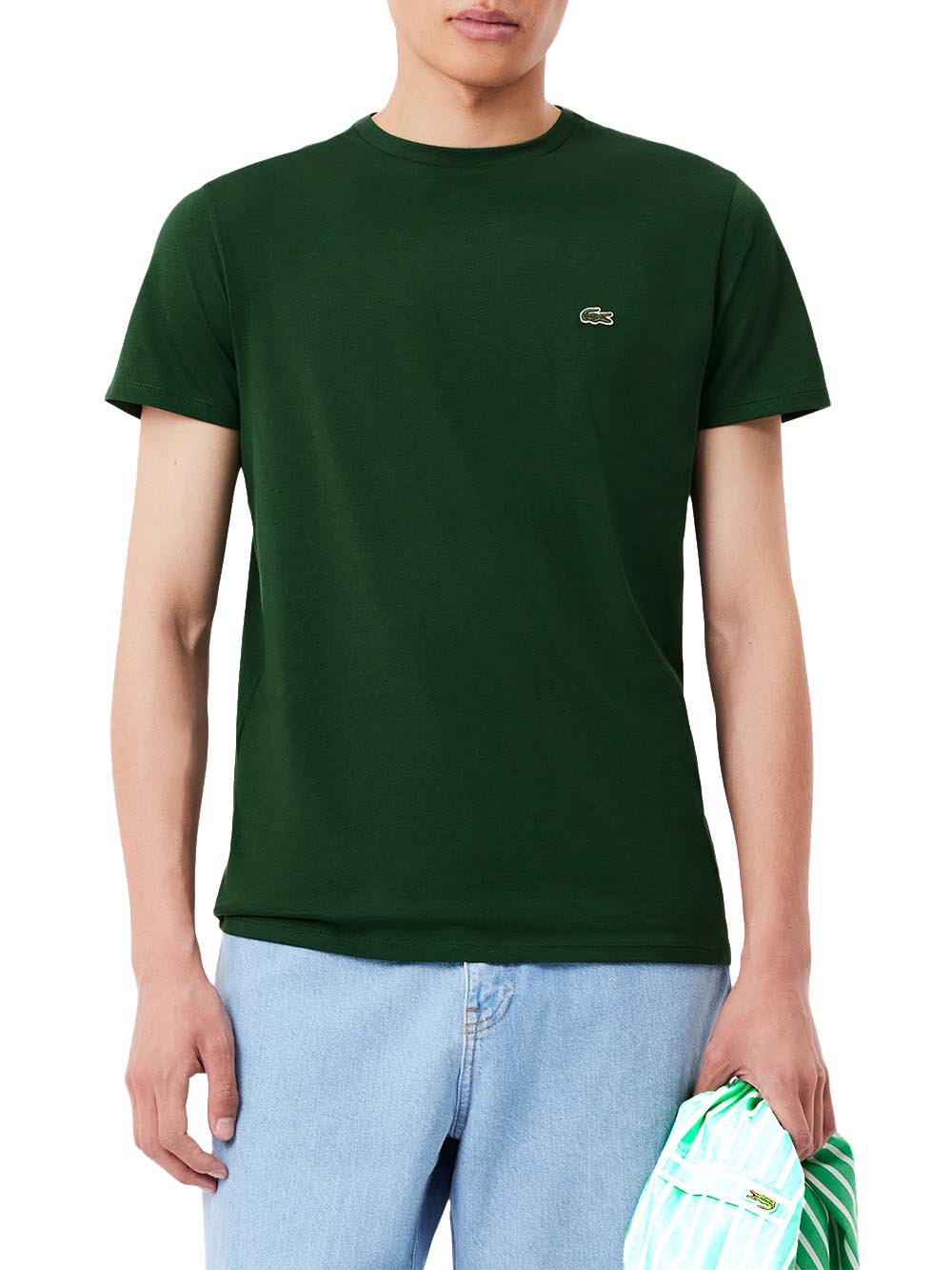 Lacoste T-shirt Uomo Th6709 Verde