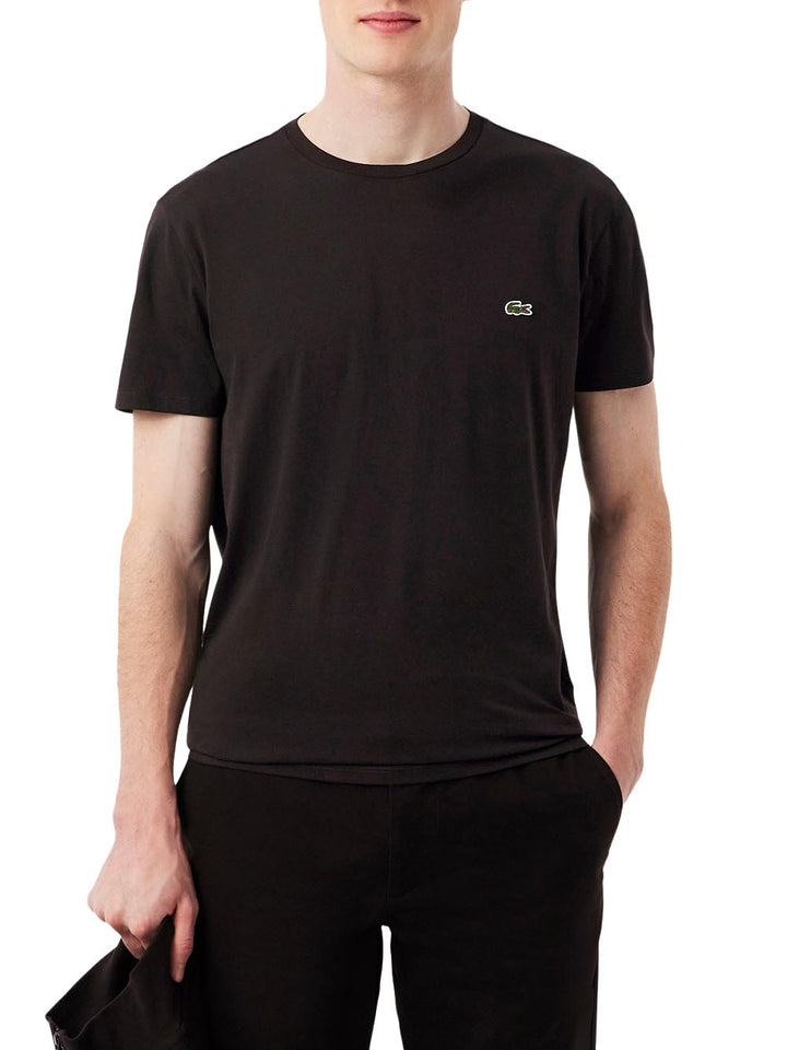 Lacoste T-shirt Uomo Th6709 Marrone