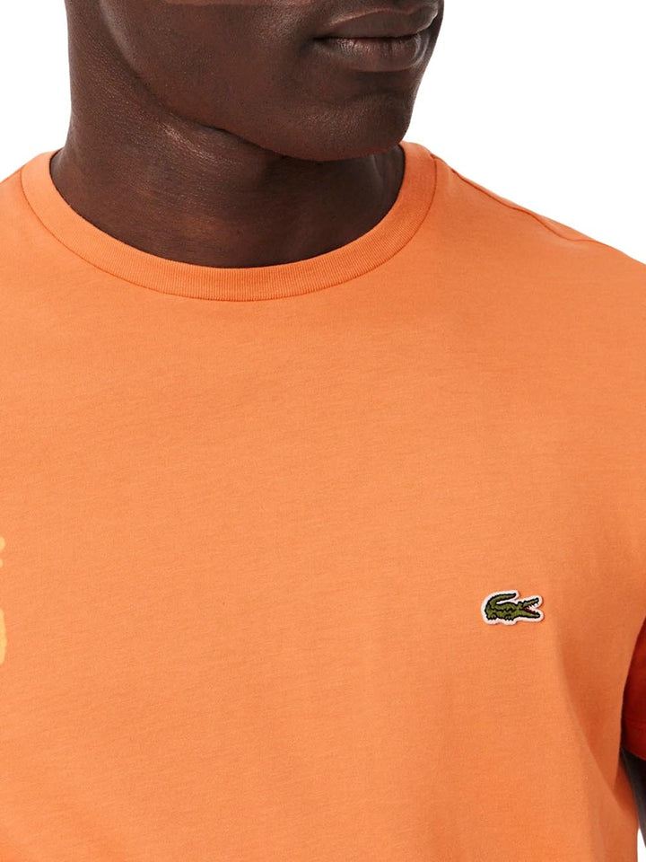 Lacoste T-shirt Uomo Th6709 Arancione