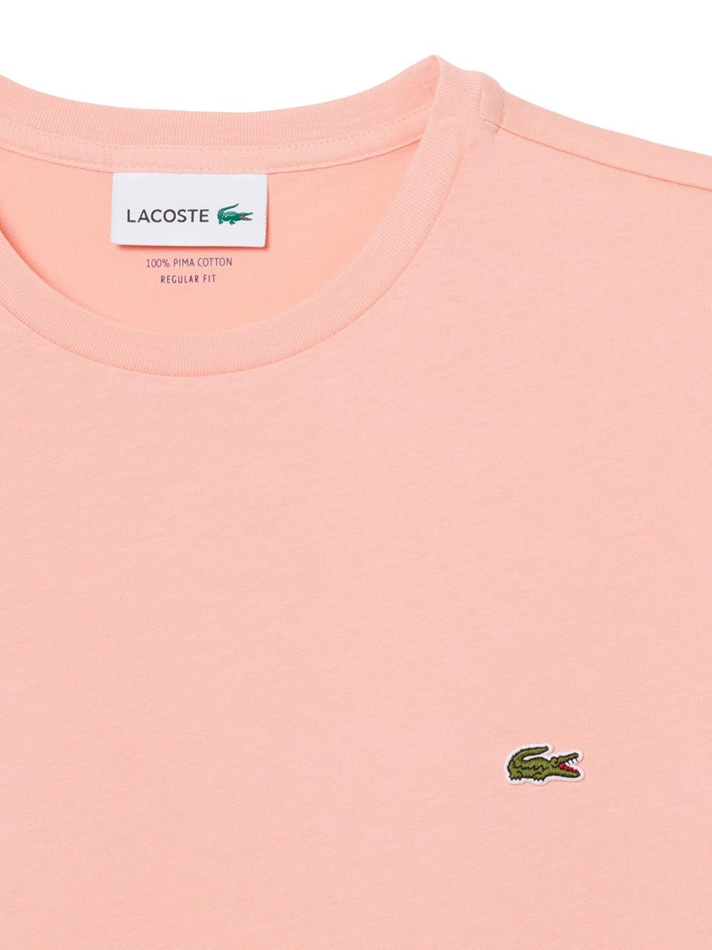 Lacoste T-shirt Uomo Th6709 Rosa