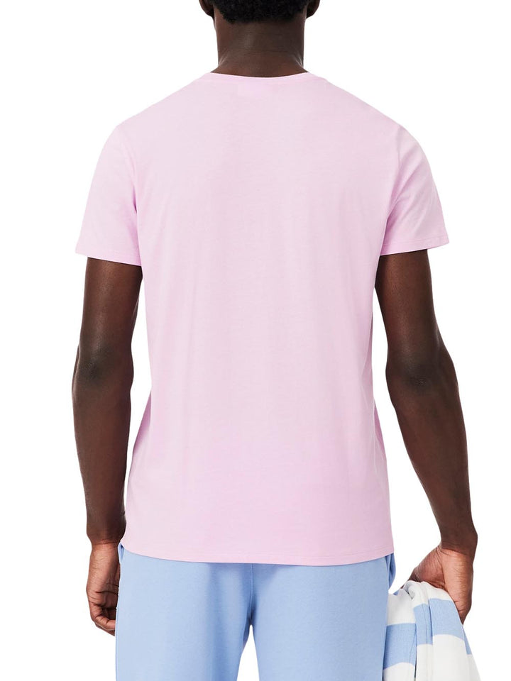 Lacoste T-shirt Uomo Th6709 Rosa