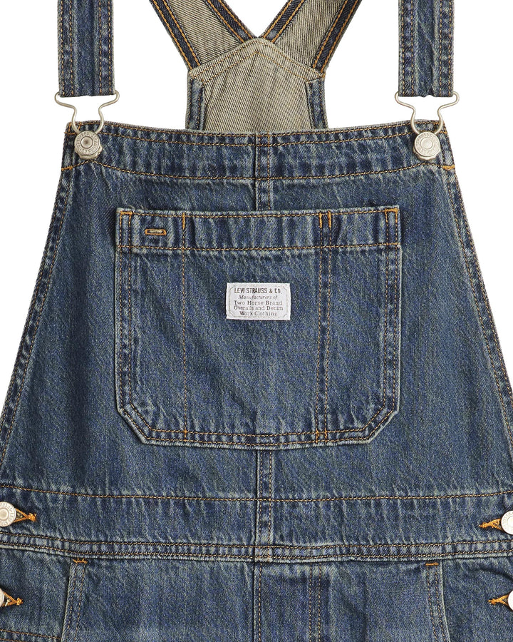 UTILITY SHORTALL ANNIVERSARY PARTY SHORT Levi's Salopette Donna 001uy Scuro