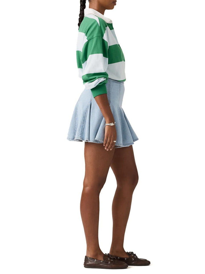 GODET MINI SKIRT OF COURSE STONE Levi's Gonna Donna 005dv Chiaro